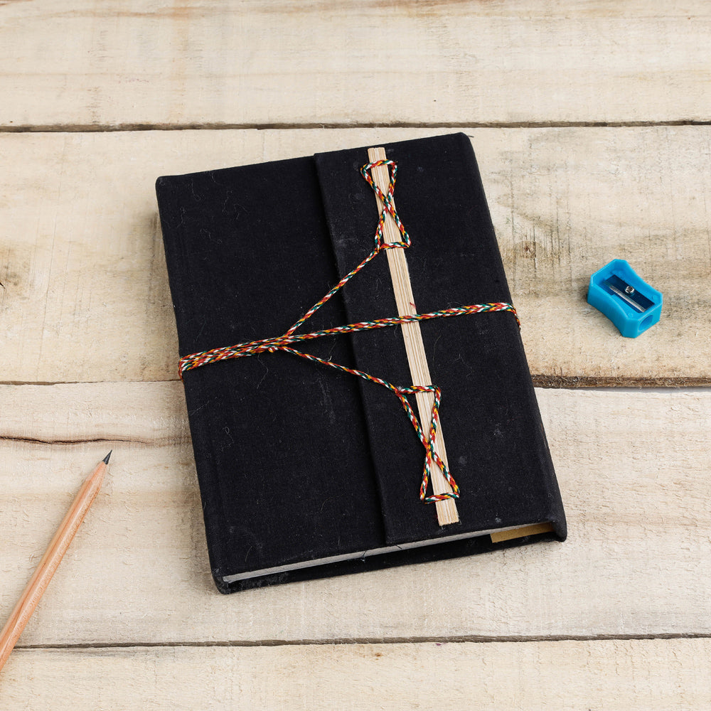 Buy Fabric Cover Handmade Paper Notebook with Thread Lock Online at iTokri.com