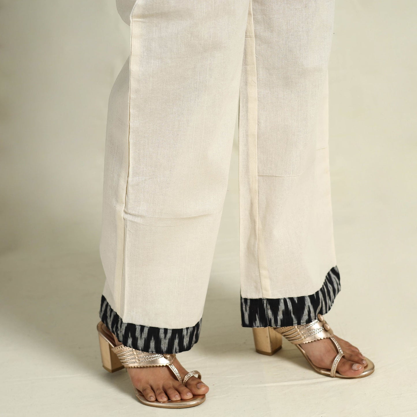 Buy Frock Style Cotton Pochampally Ikat Kurta Set