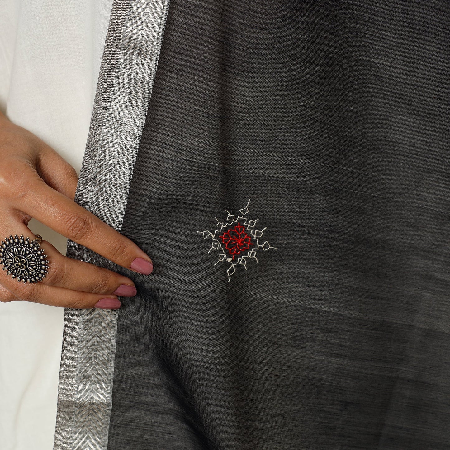 Kasuti Embroidery Dupatta