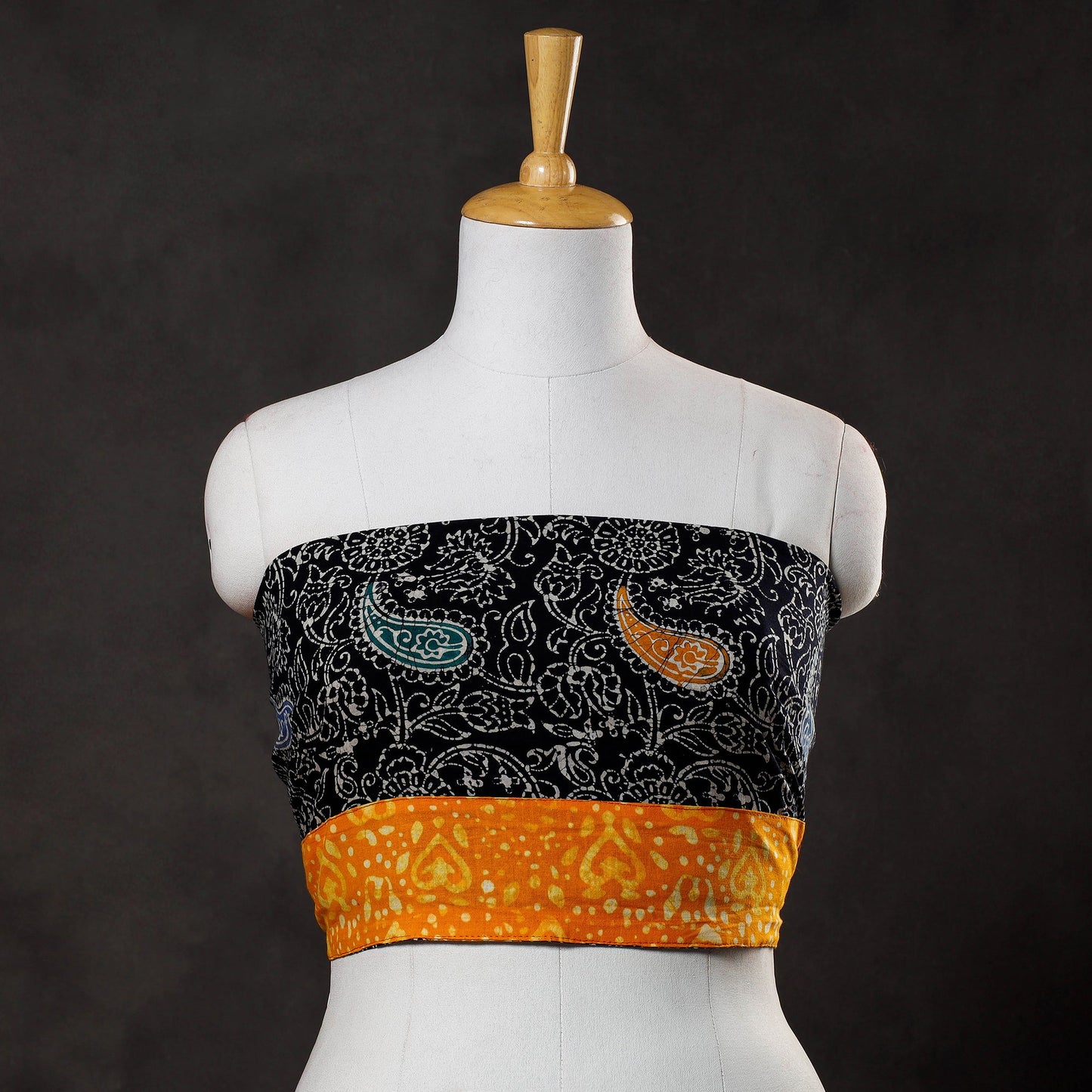 Block Printed Blouse Piece