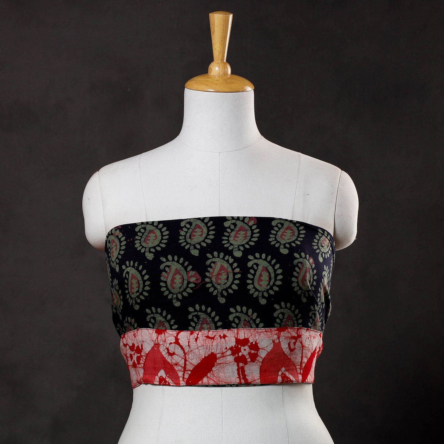 Block Printed Blouse Piece