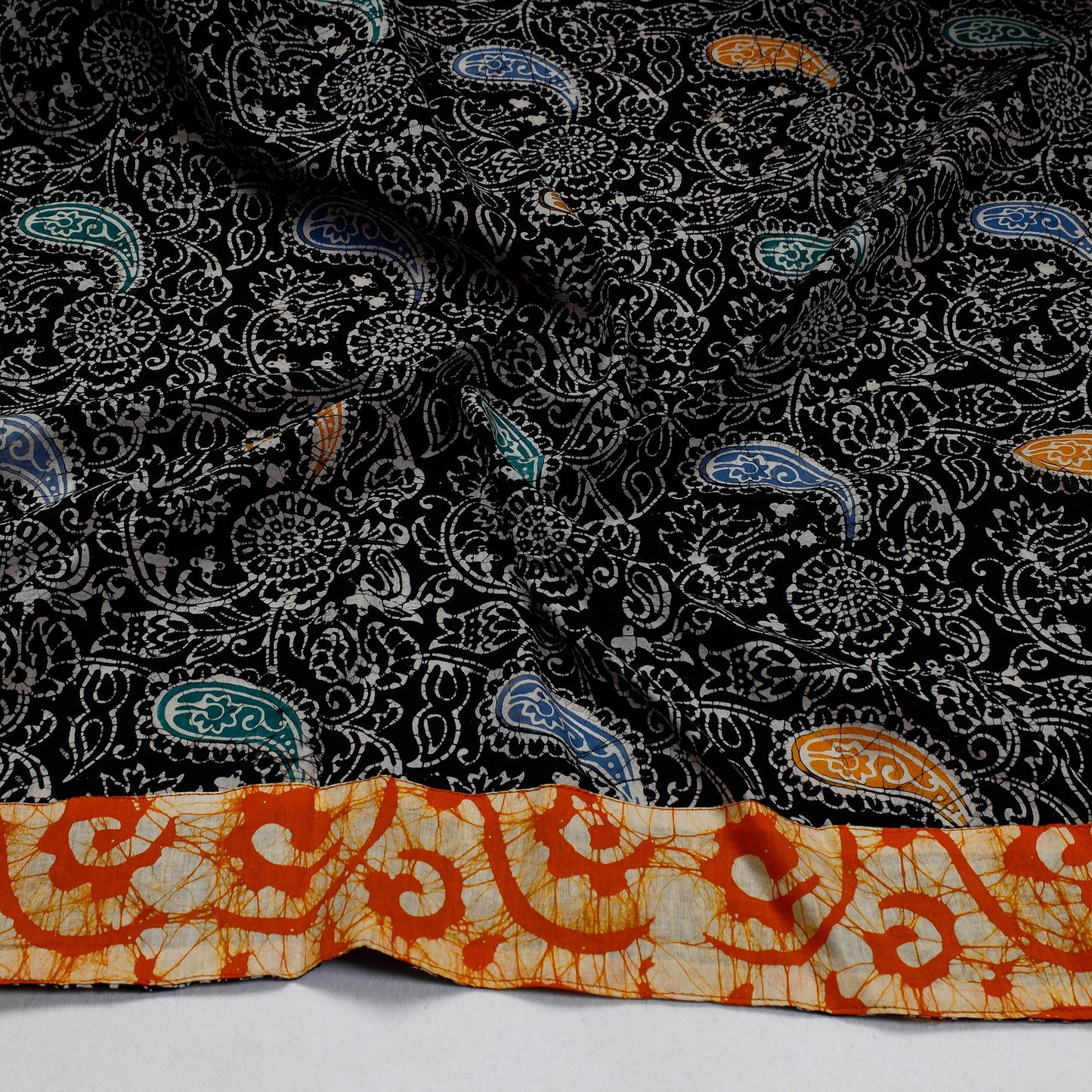 Block Printed Blouse Piece