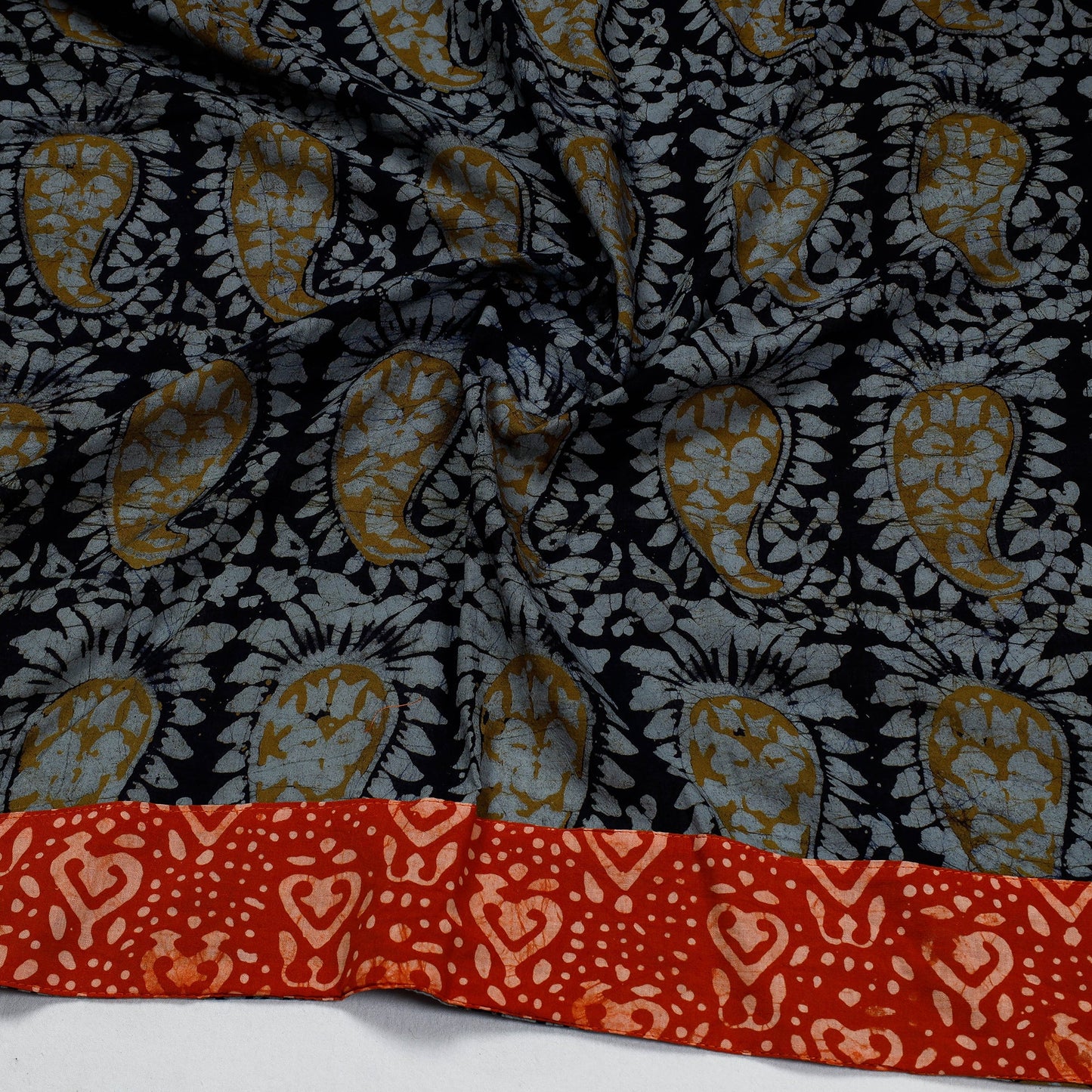 Block Printed Blouse Piece