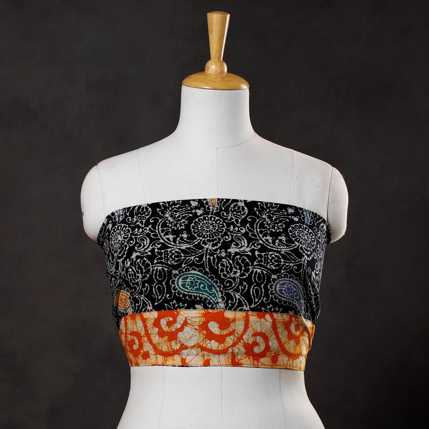 Block Printed Blouse Piece