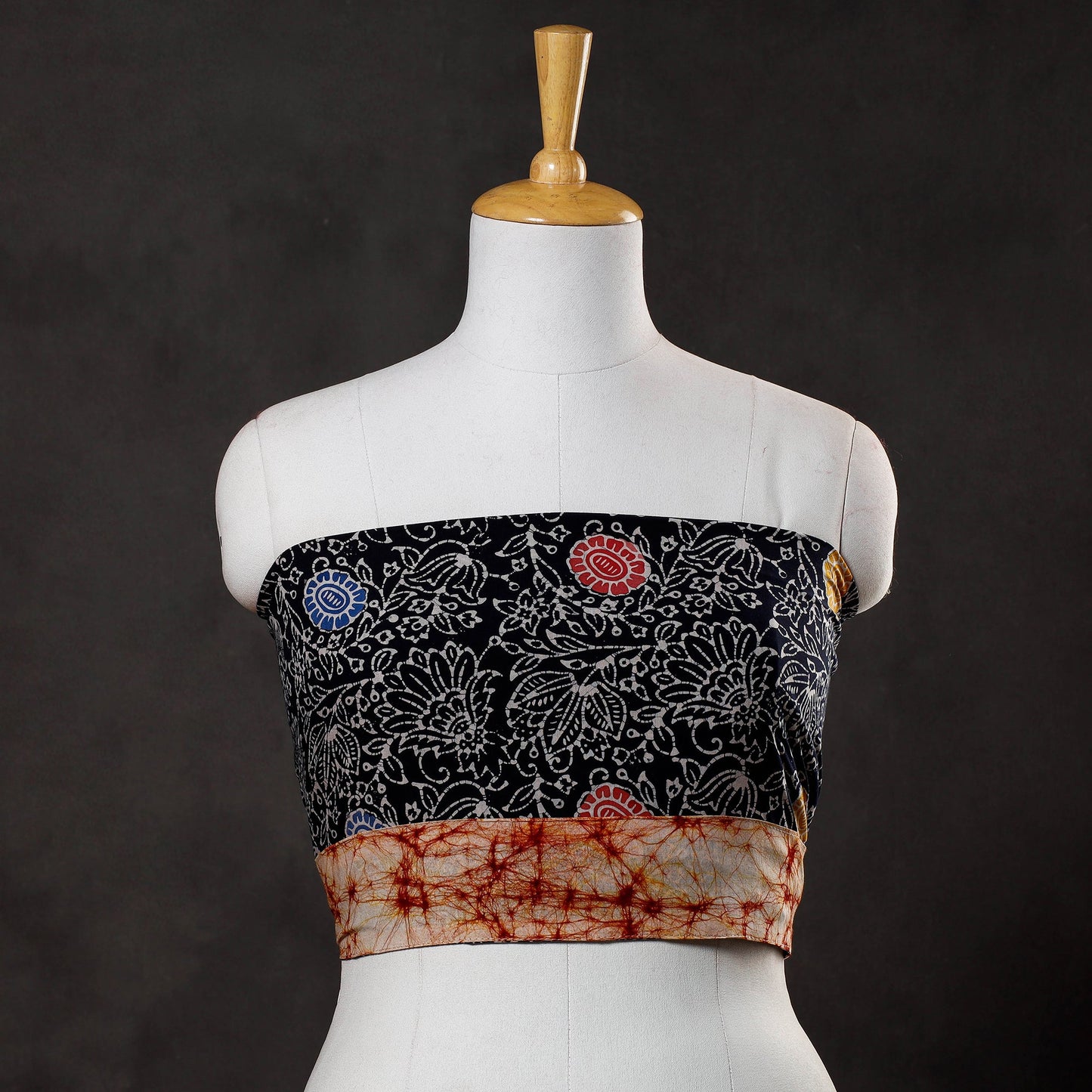 Block Printed Blouse Piece