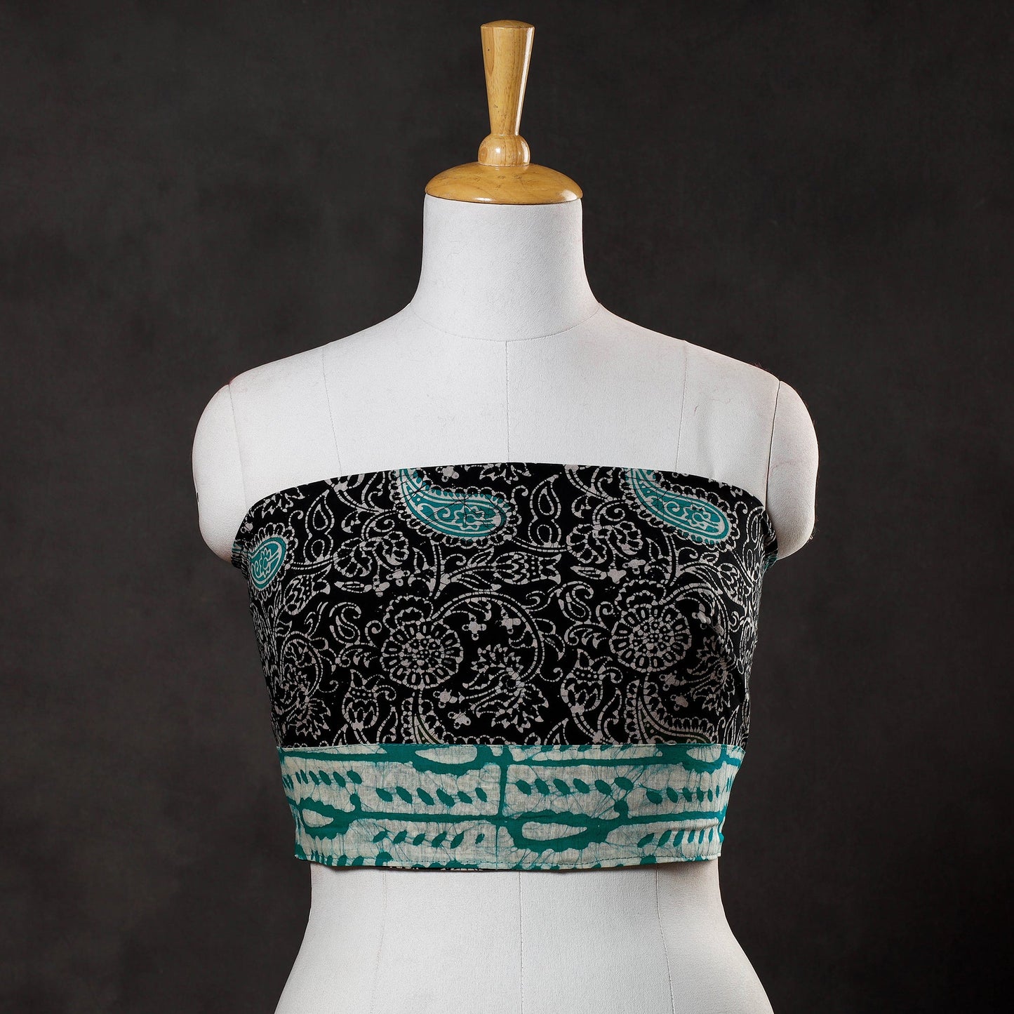 Block Printed Blouse Piece