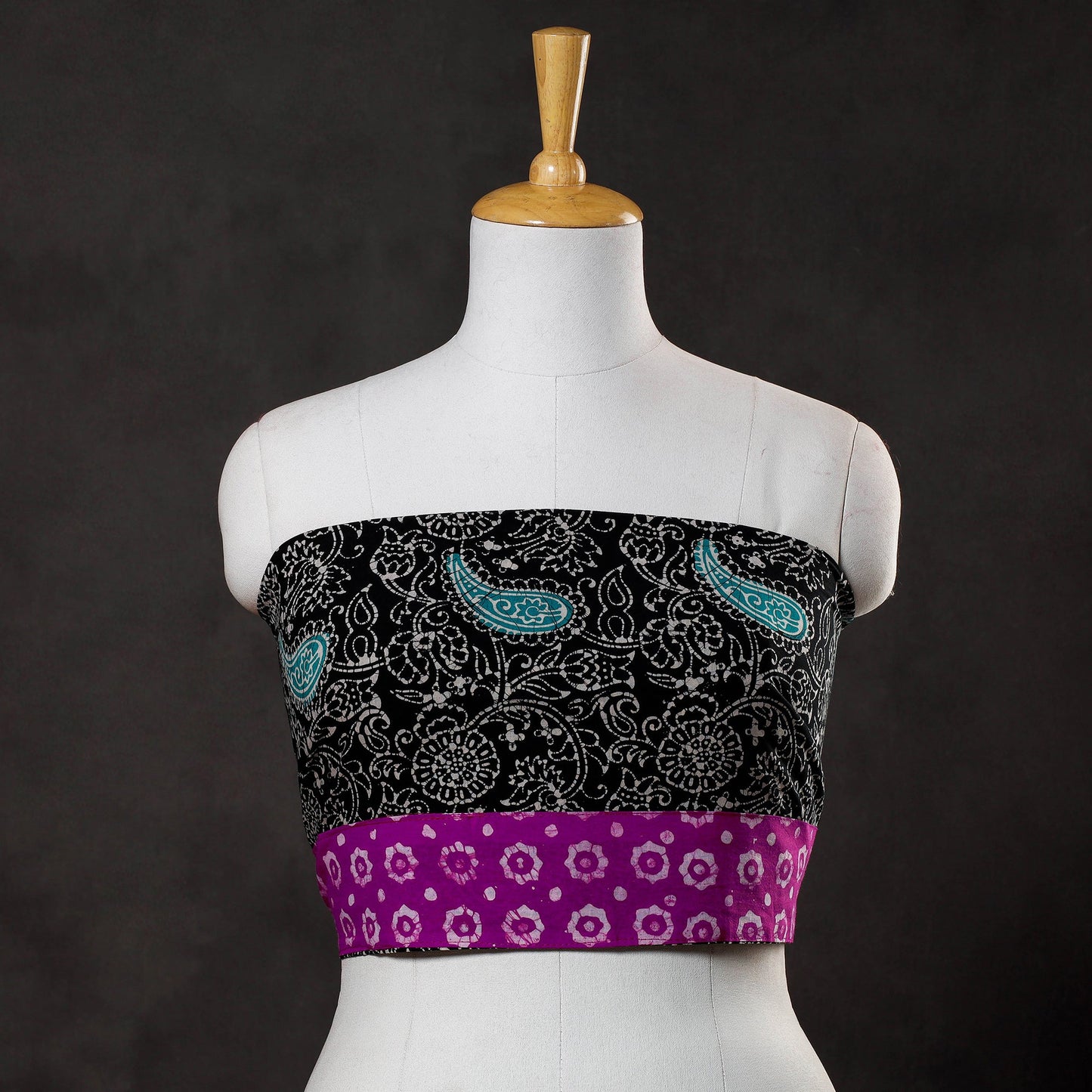 Block Printed Blouse Piece