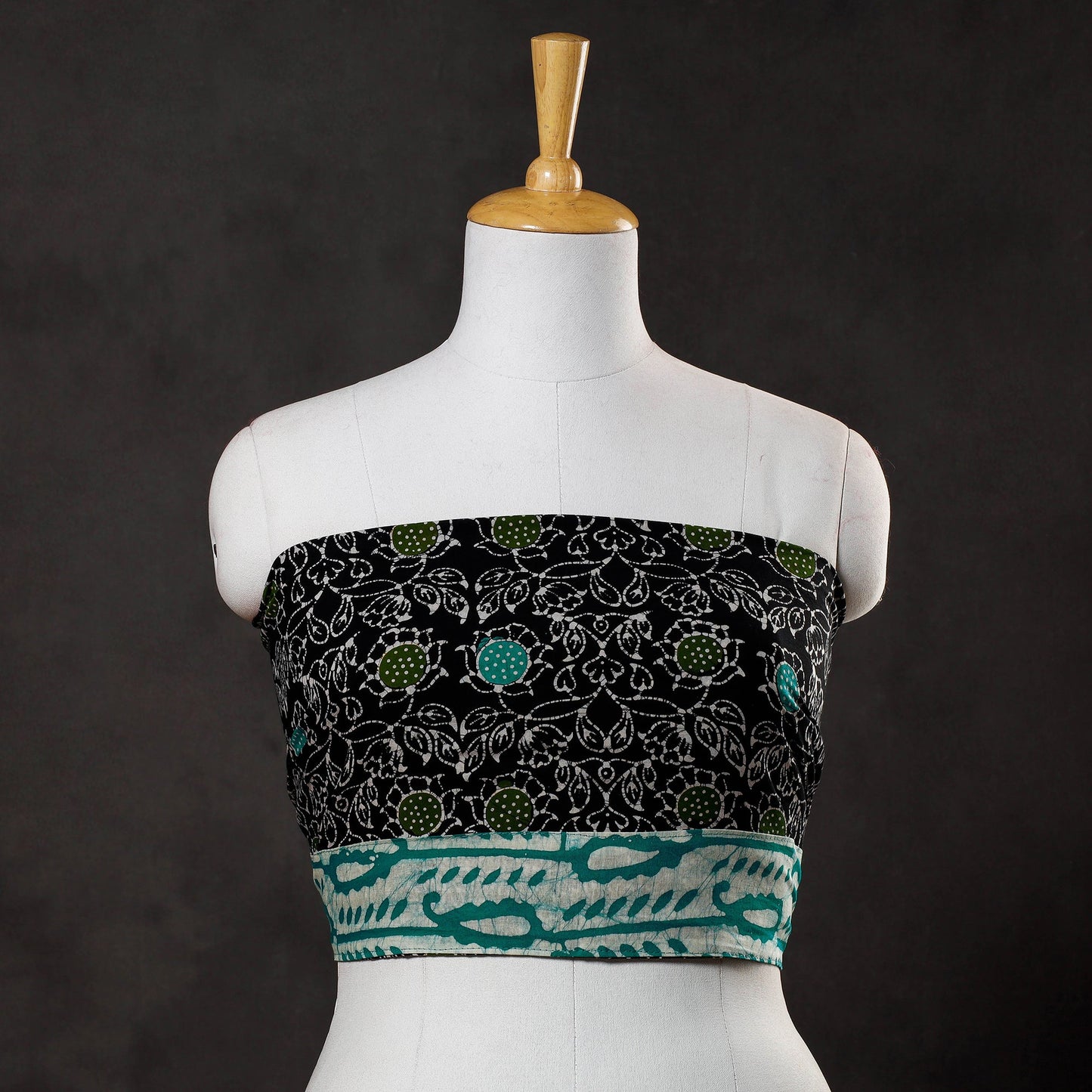 Block Printed Blouse Piece