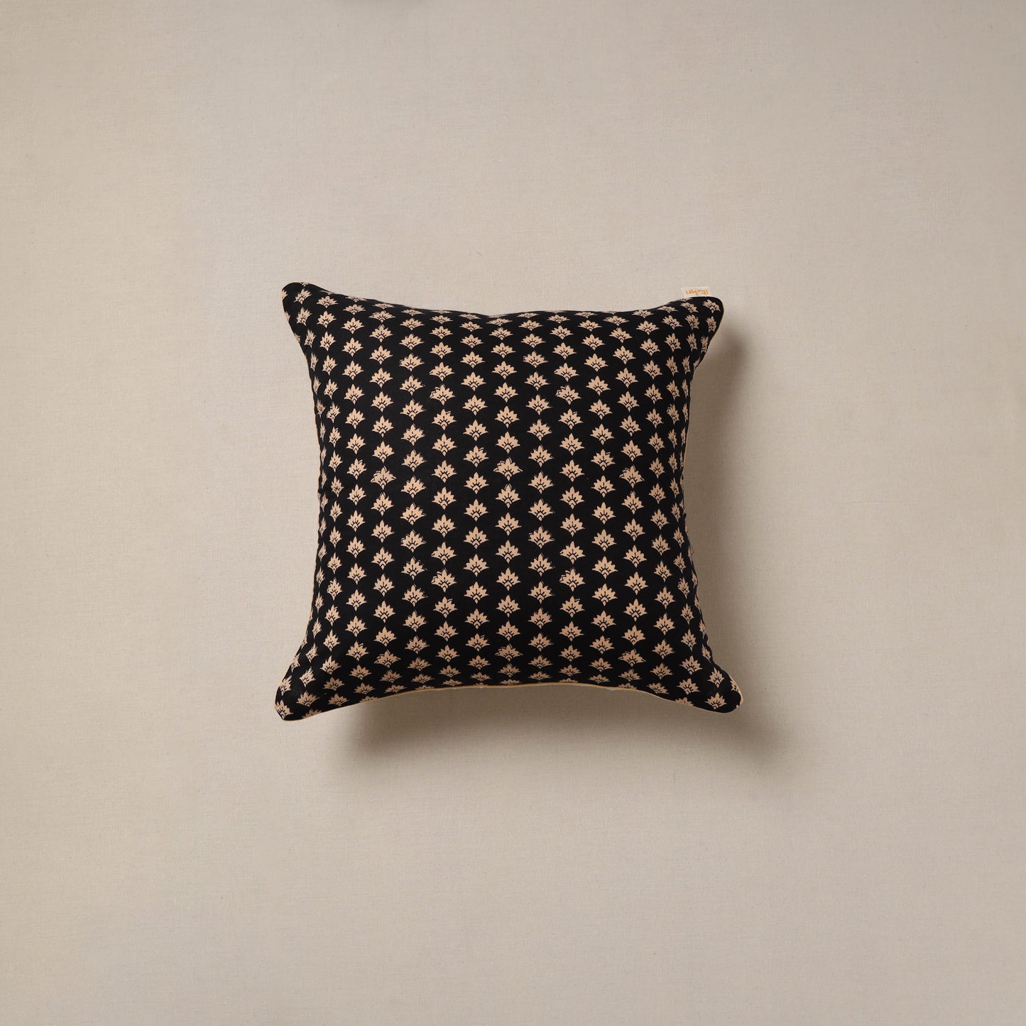 Hand sanganeri cushion cover 10 - handcrafted