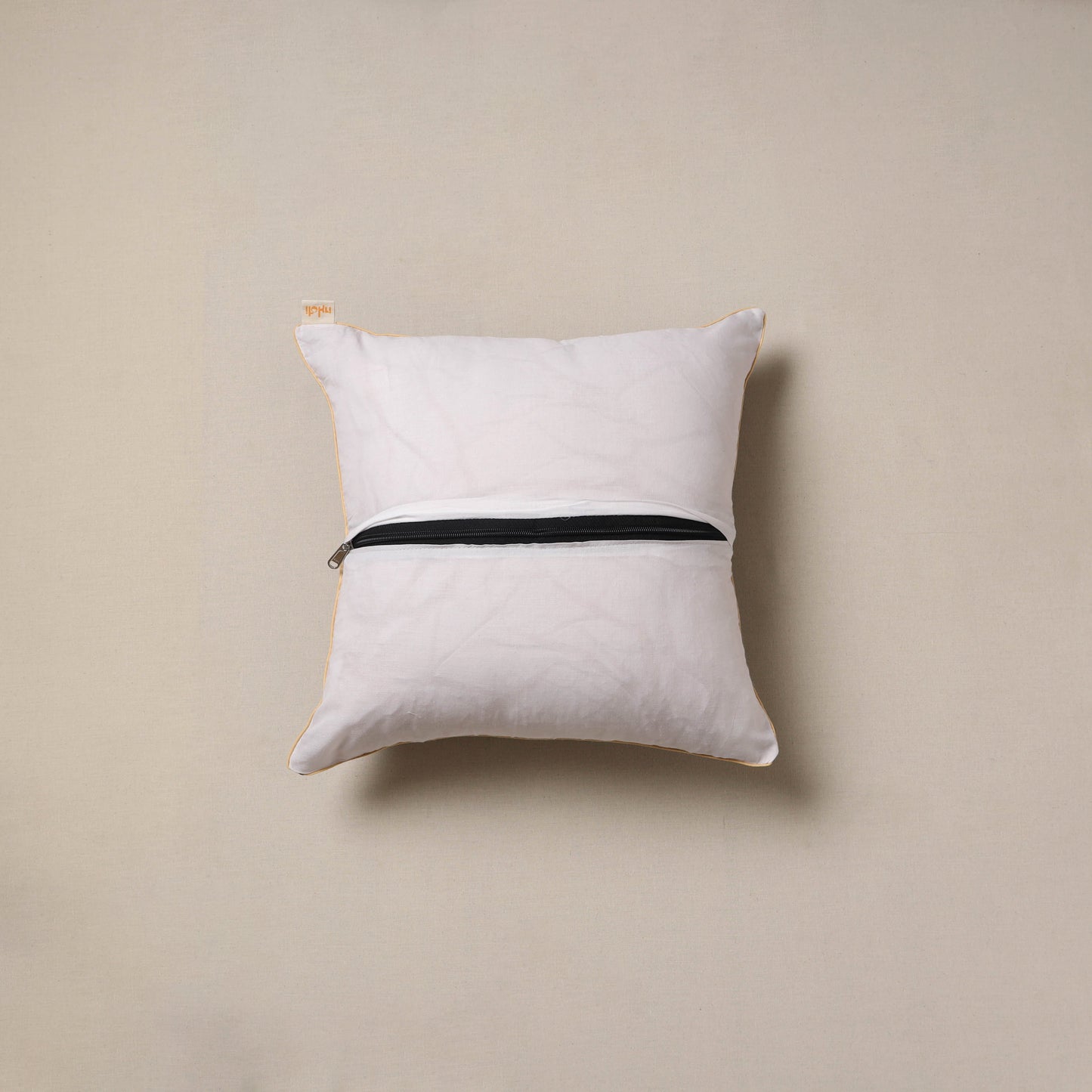 Hand sanganeri cushion cover 10 - handcrafted