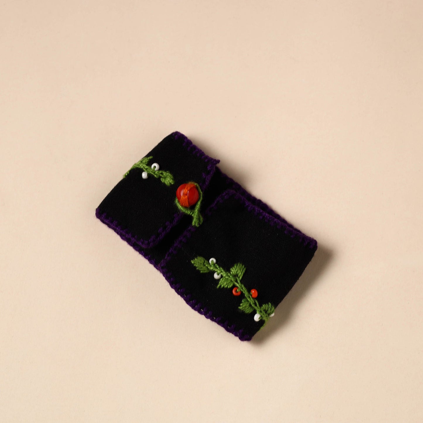 Buy Hand Embroidered Chandi Mati Boho Bracelet