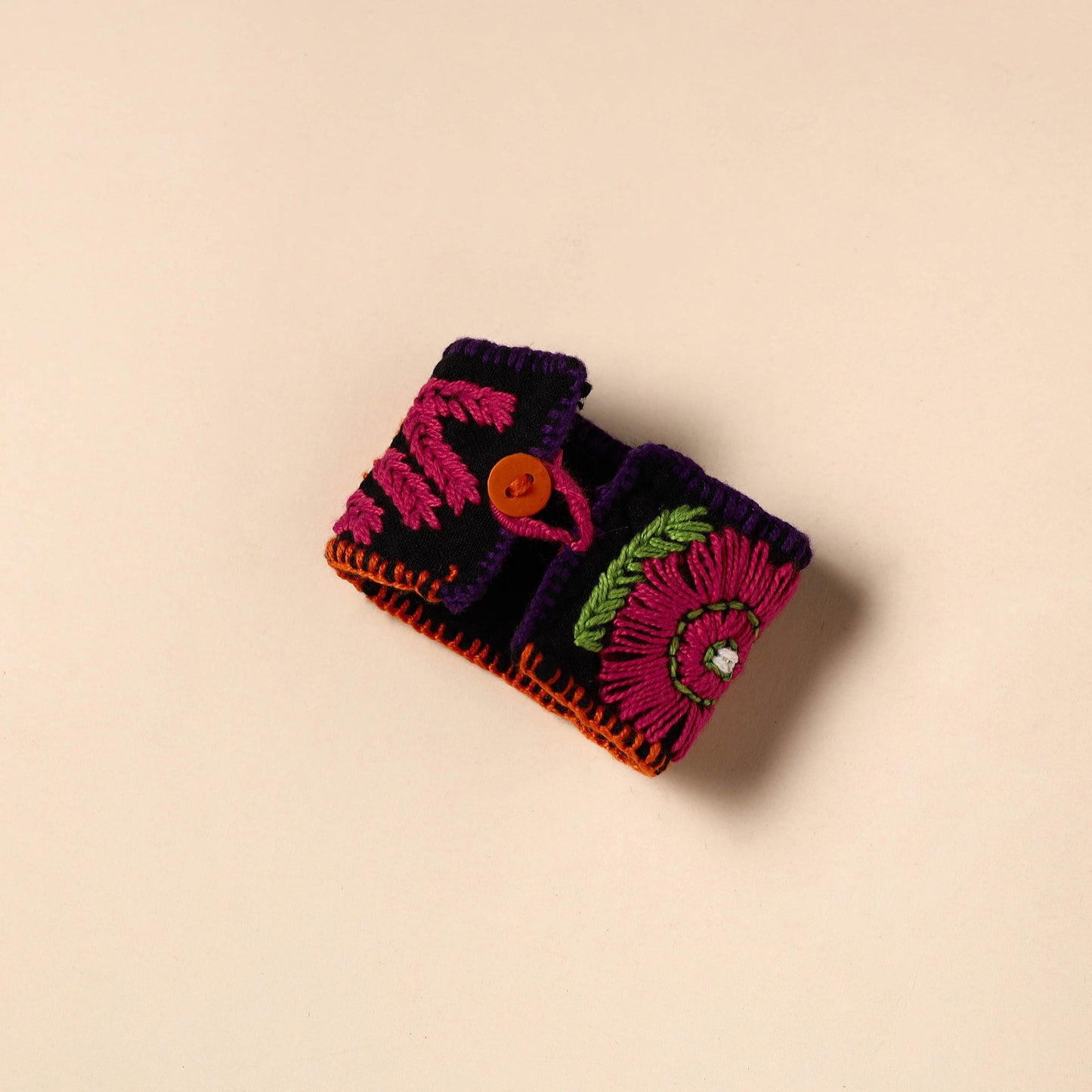 Buy Hand Embroidered Chandi Mati Boho Bracelet