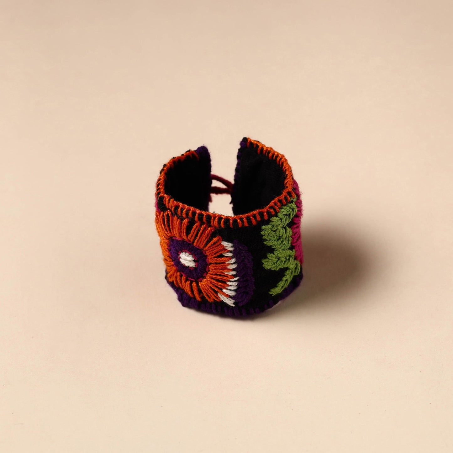 Buy Hand Embroidered Chandi Mati Boho Bracelet