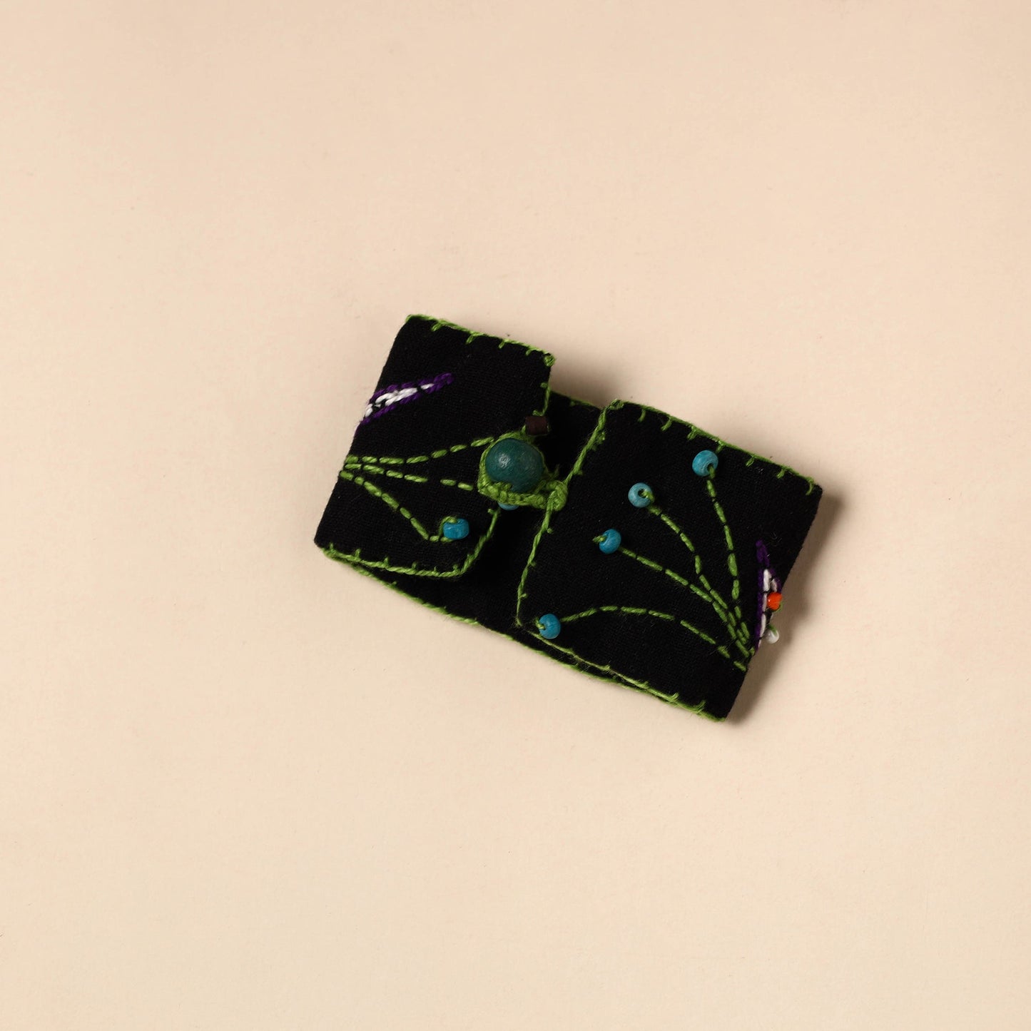 Buy Hand Embroidered Chandi Mati Boho Bracelet