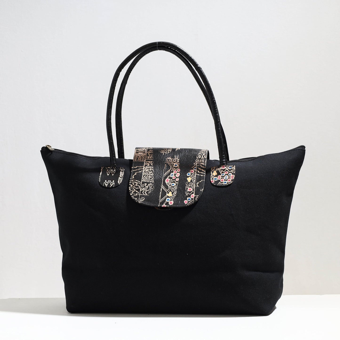 leather tote bag