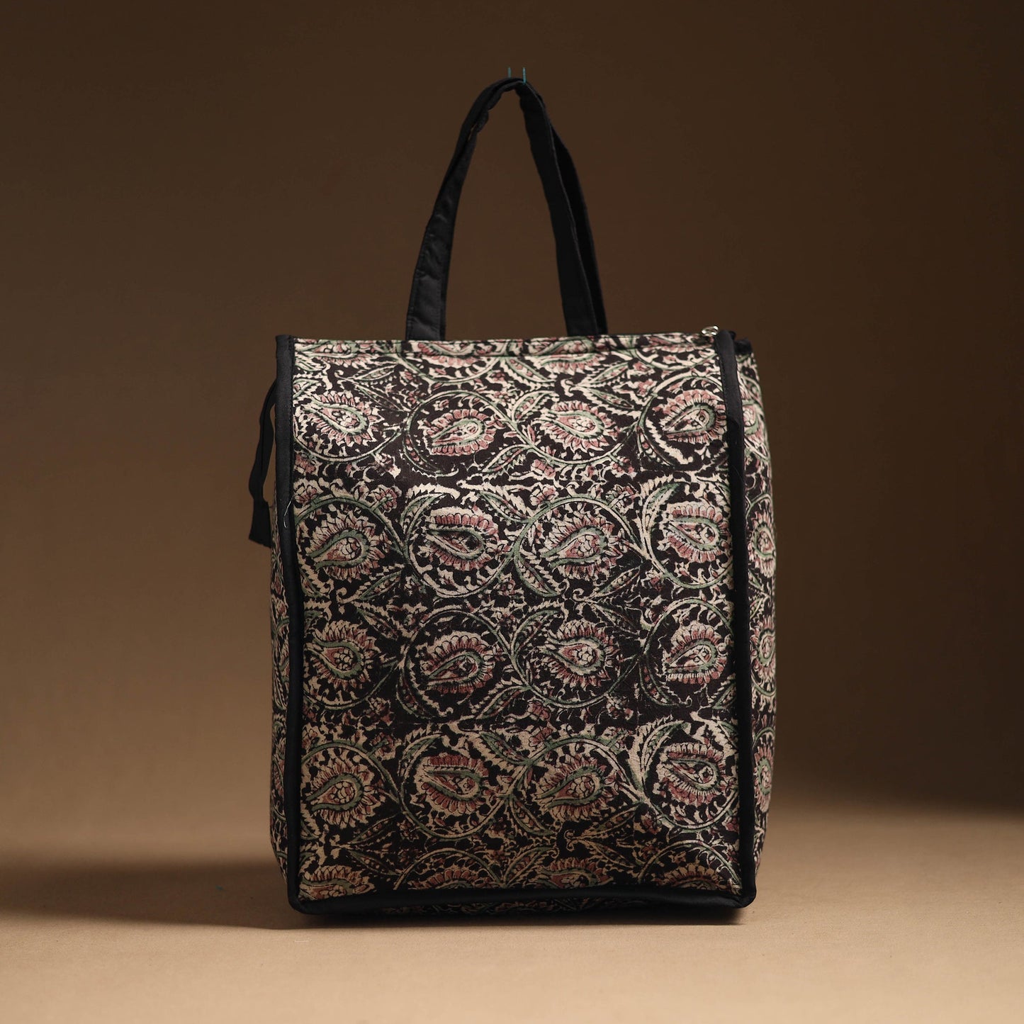 Black Eco Friendly Handcrafted Cotton Shopping Bag