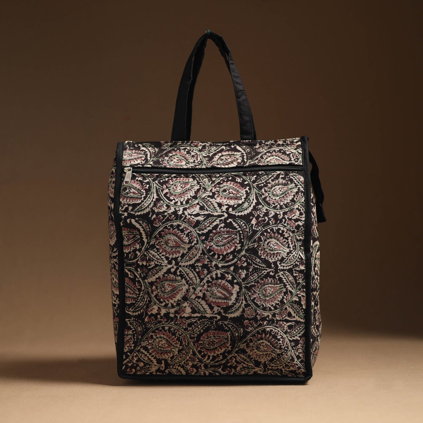 Black Eco Friendly Handcrafted Cotton Shopping Bag