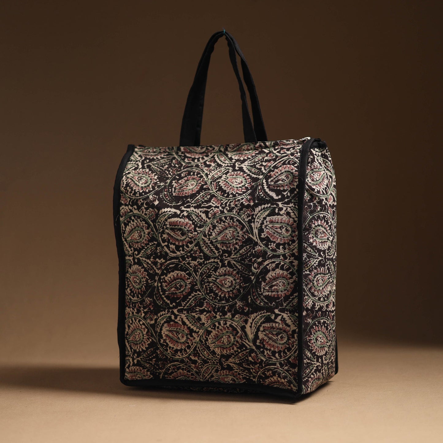 Black Eco Friendly Handcrafted Cotton Shopping Bag