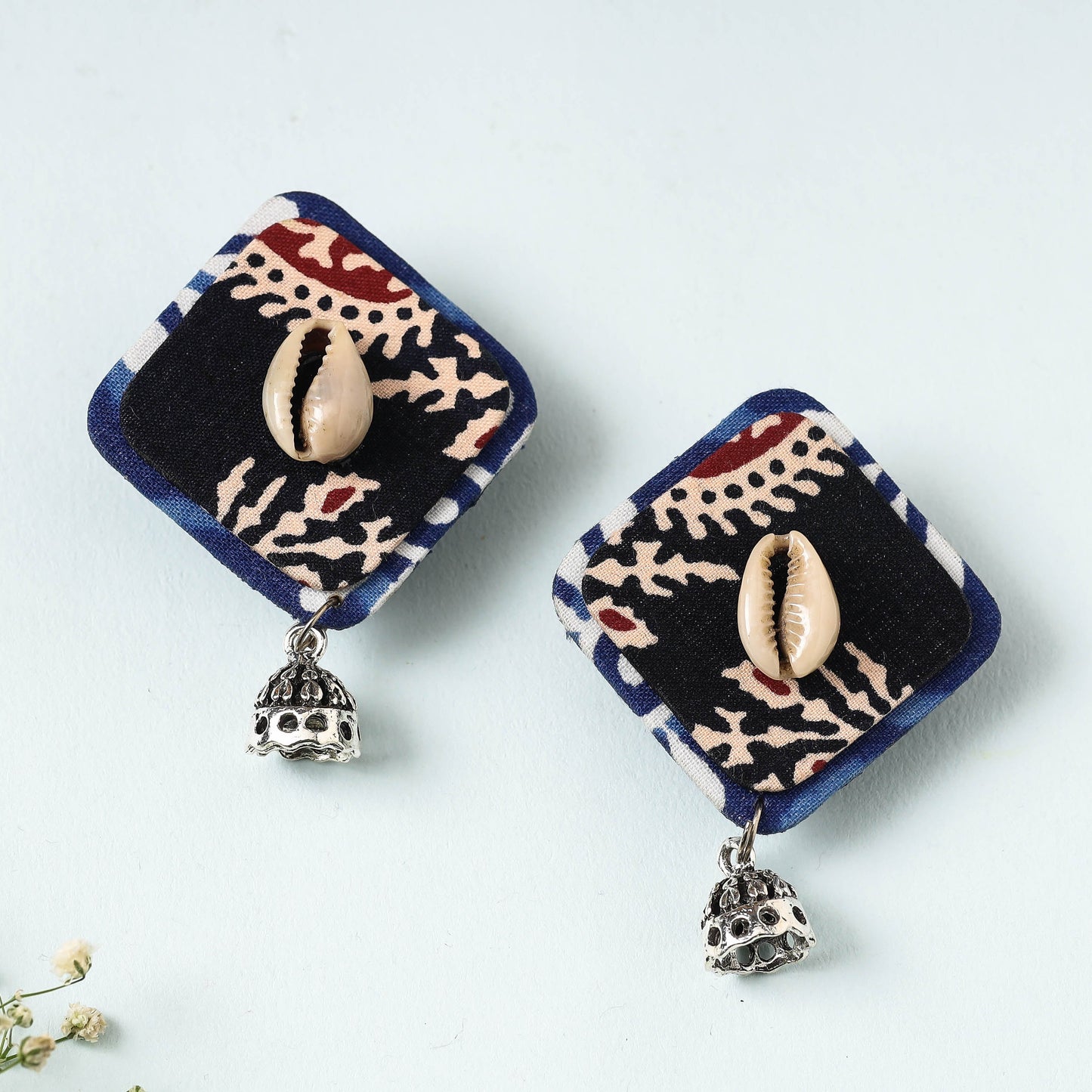 Handcrafted Fabart Earrings by Asalkaar