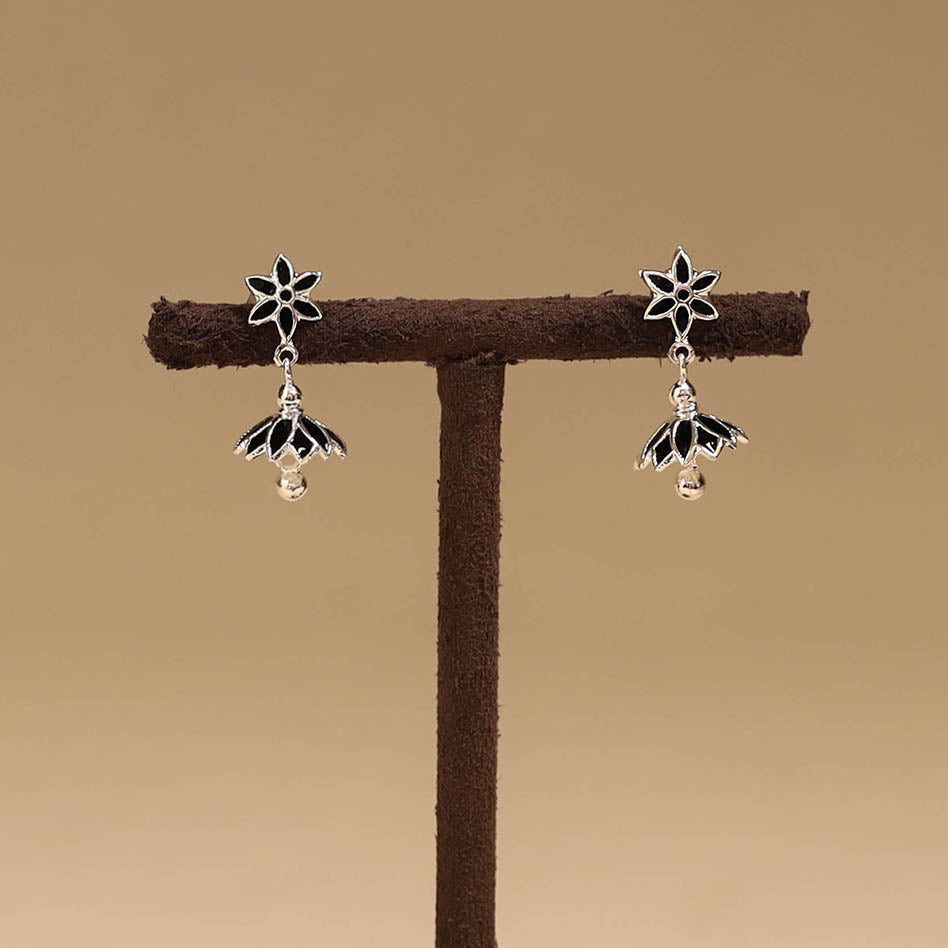 Handcrafted paka meenakari earrings 122