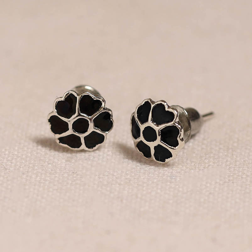 Handcrafted paka meenakari stud earrings 26