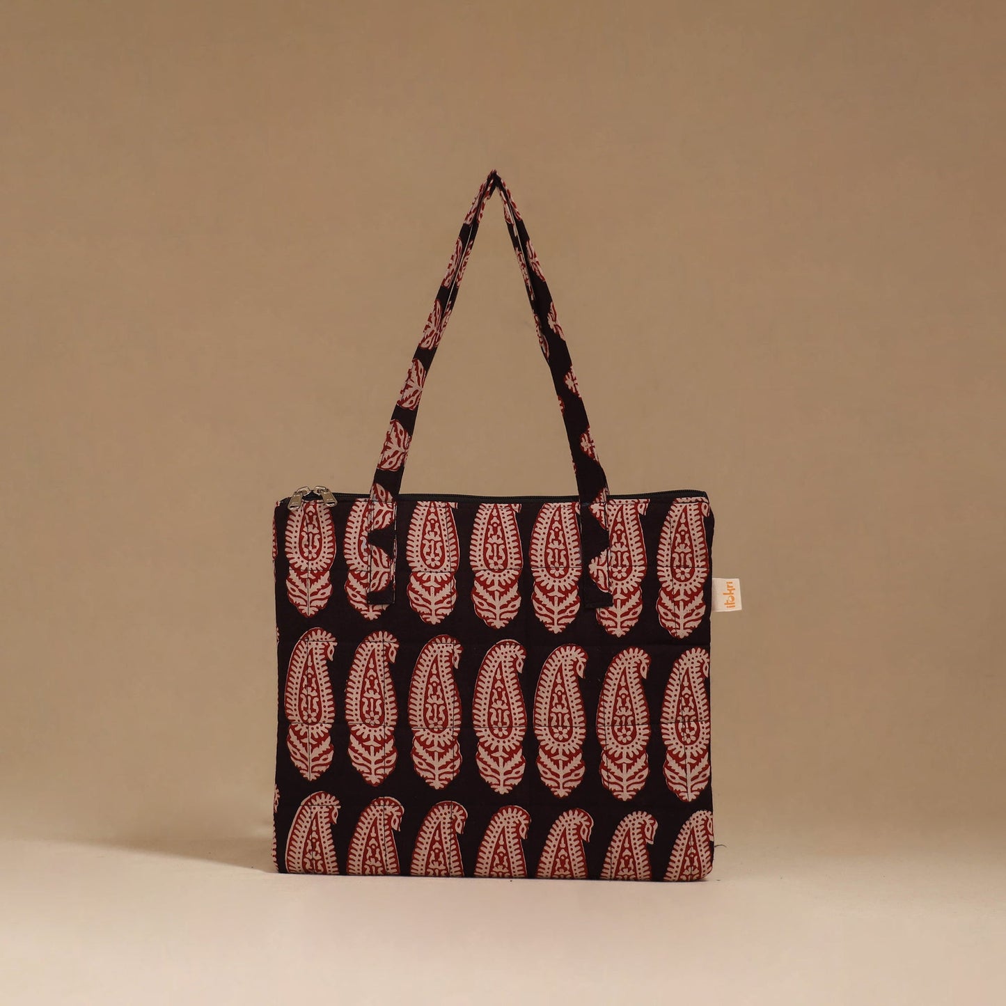 Handcrafted quilted handbag 100