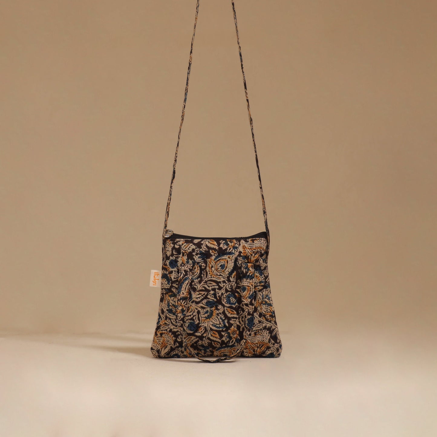 Handcrafted quilted sling bag 29