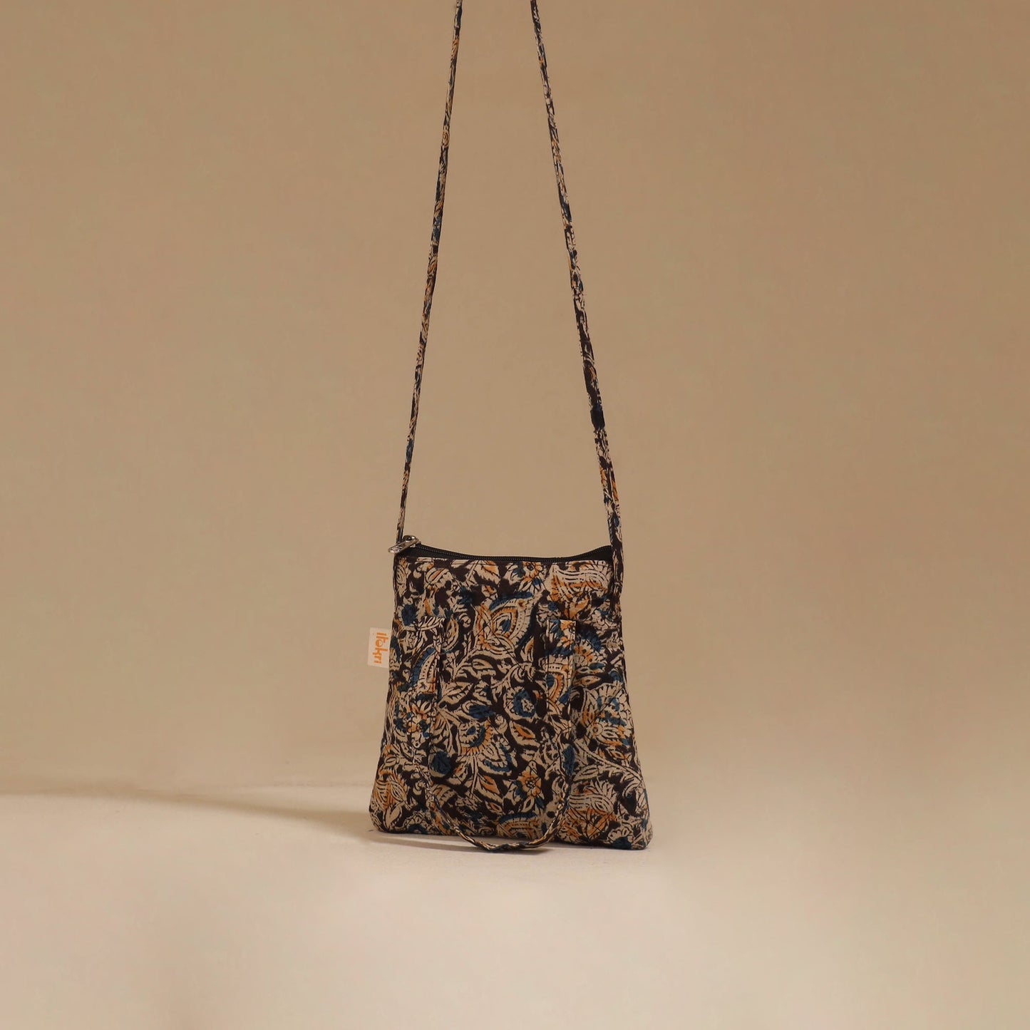 Handcrafted quilted sling bag 29