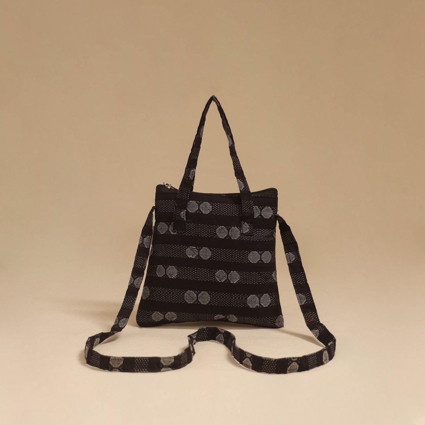 Handcrafted quilted sling bag 48