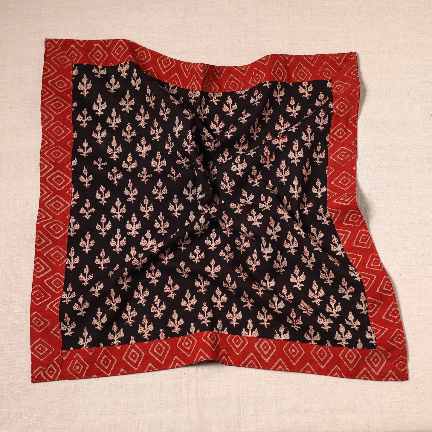 Handmade cotton bandana 27 - handcrafted