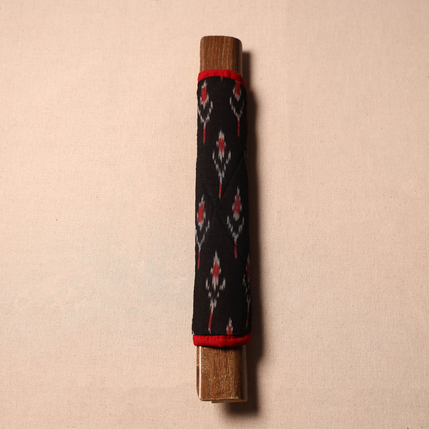 Buy Handmade Cotton Black Fridge Handle Cover
