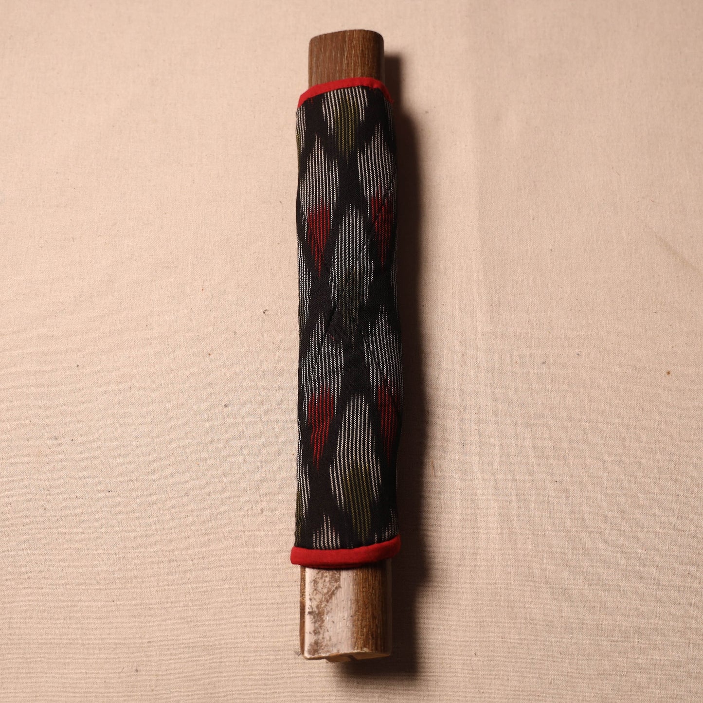 Buy Handmade Cotton Black Fridge Handle Cover 41