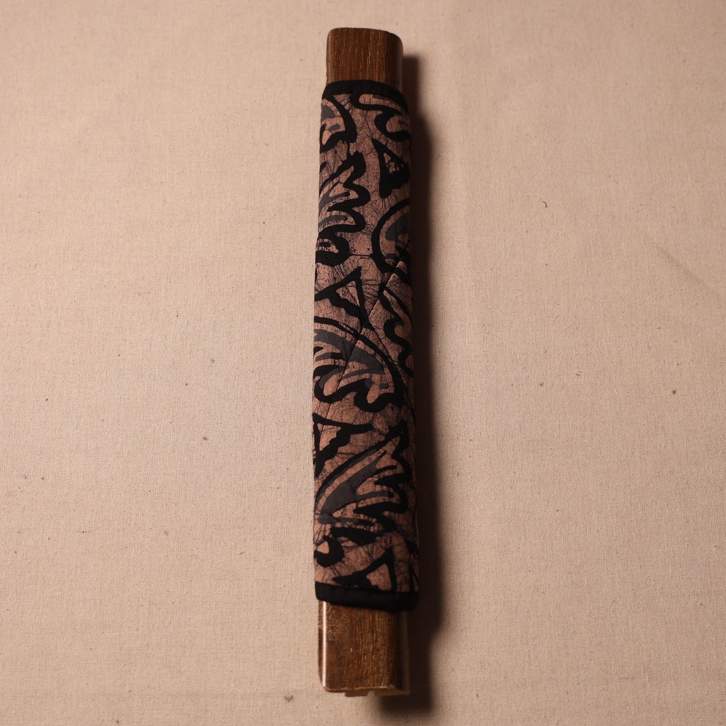Buy Handmade Cotton Black Fridge Handle Cover
