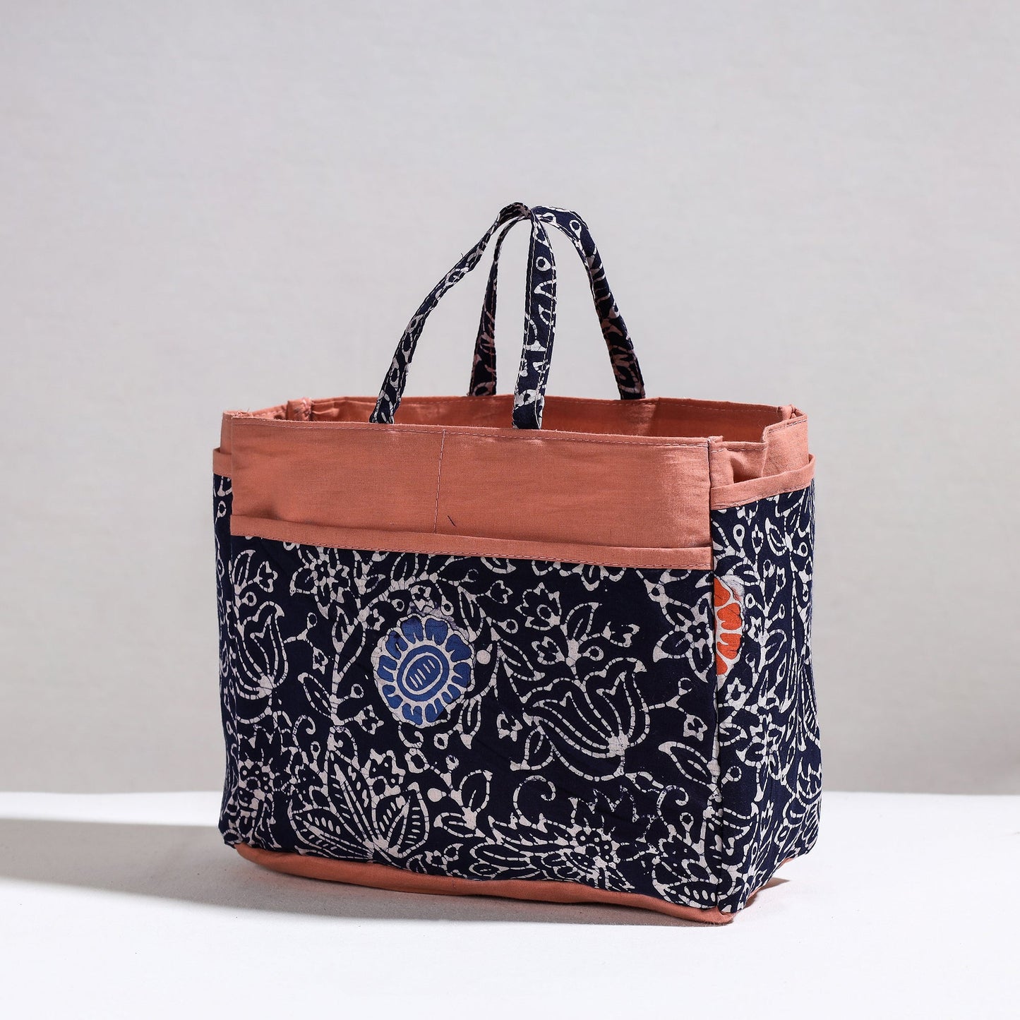 Handmade Cotton Multipurpose Cosmetic/Toiletry Bag