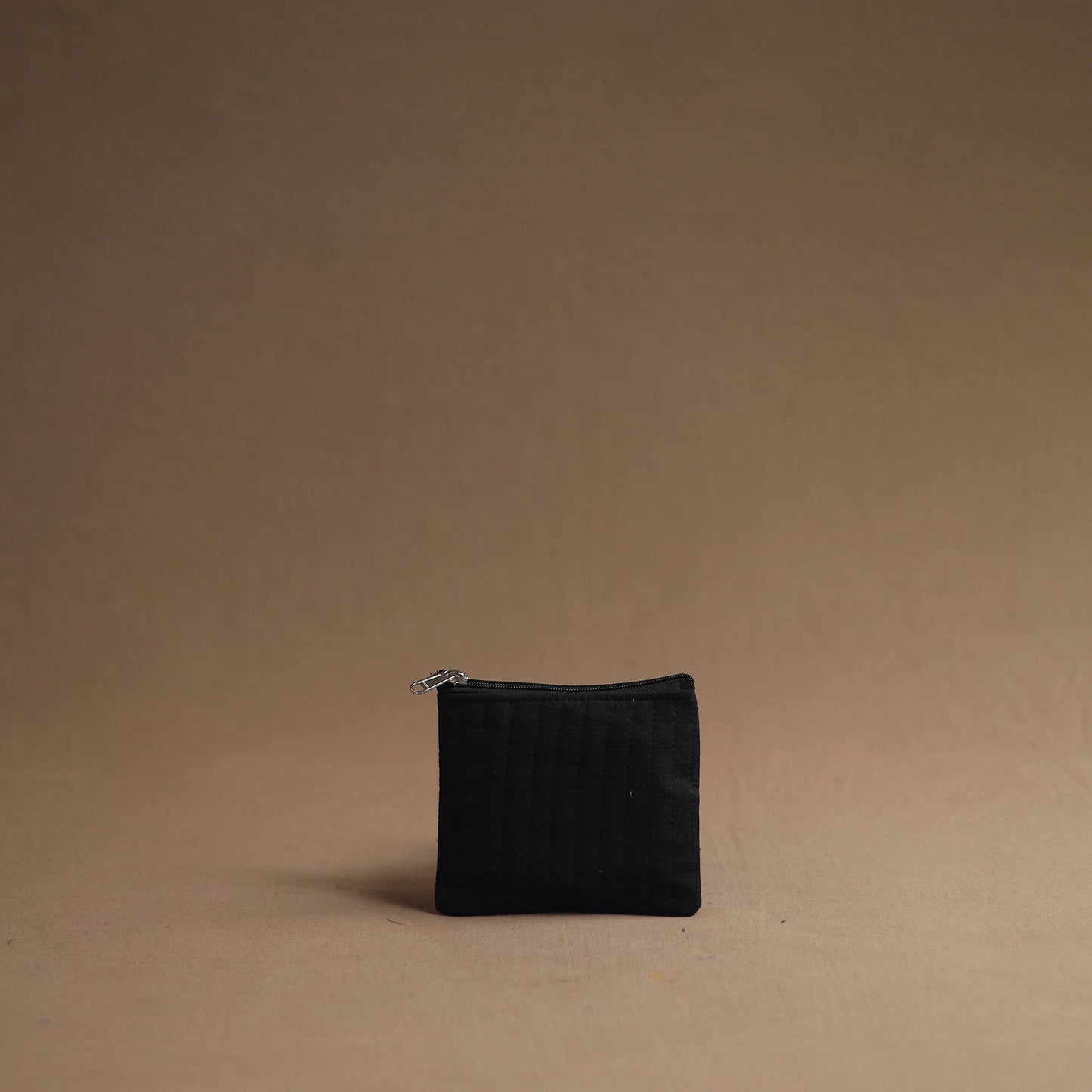 Black - handmade cotton multipurpose utility pouches (set