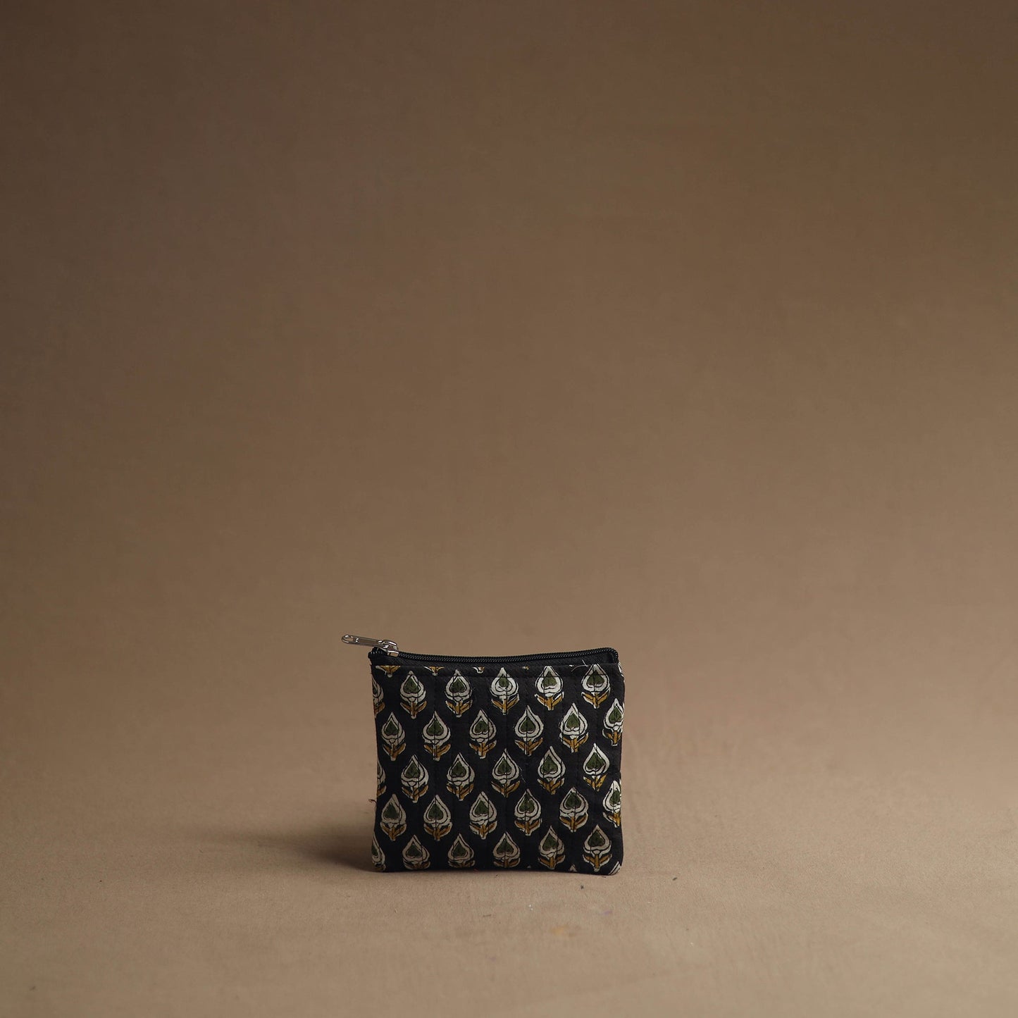 Black - handmade cotton multipurpose utility pouches (set