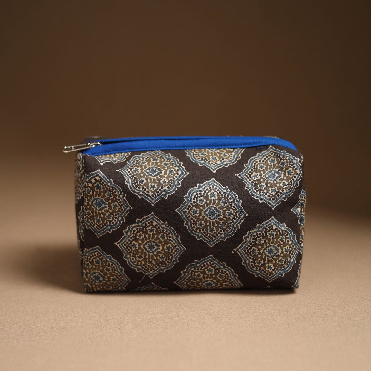 Handmade Cotton Toiletry Pouch - Eco-Friendly
