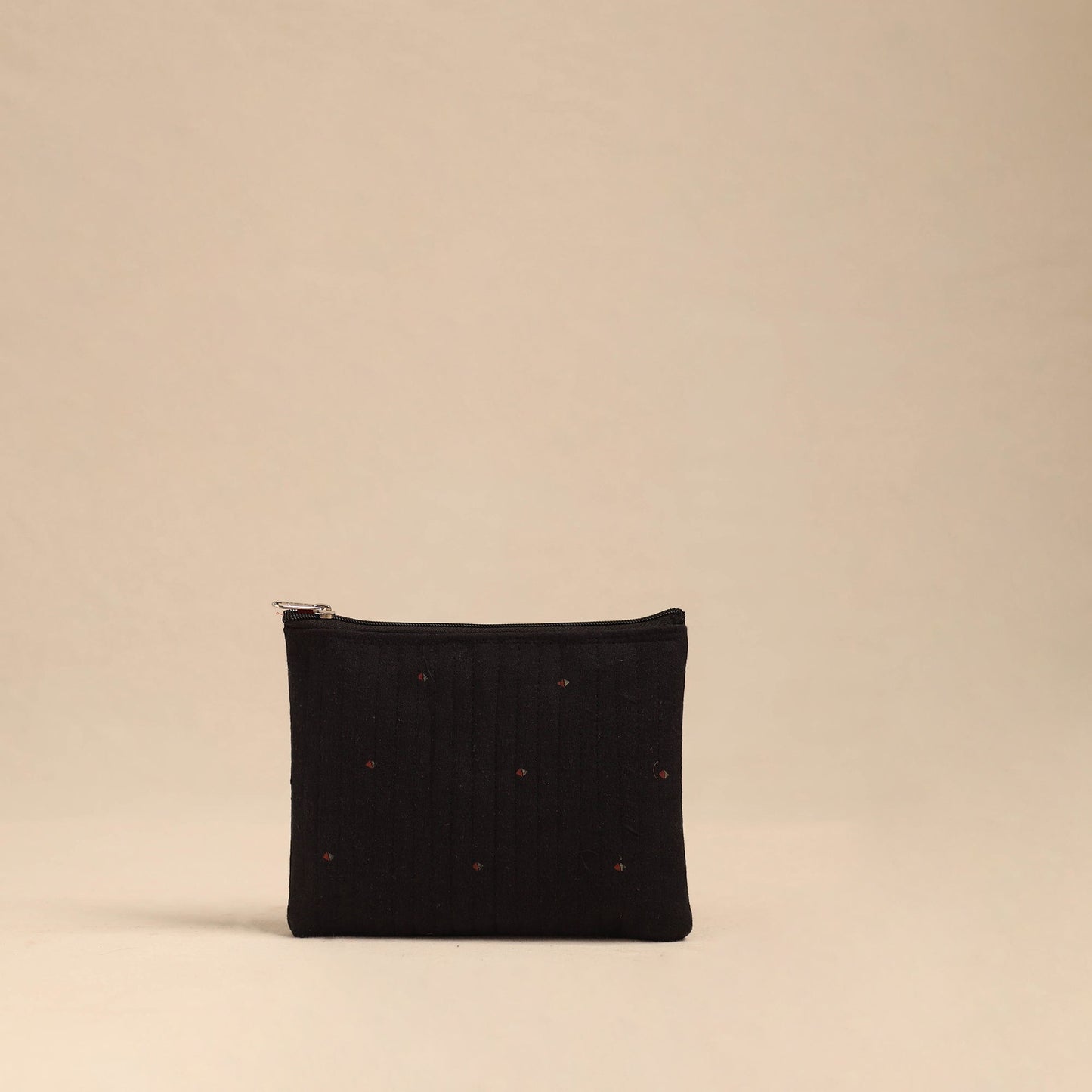 Black - handmade cotton utility pouches (set of 3) 14