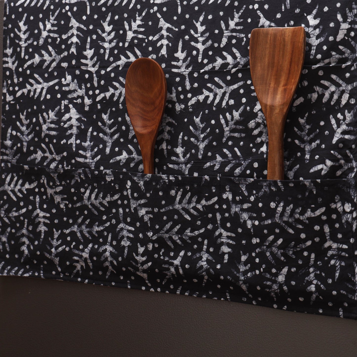 Handmade fridge top cover with multiple pockets 46