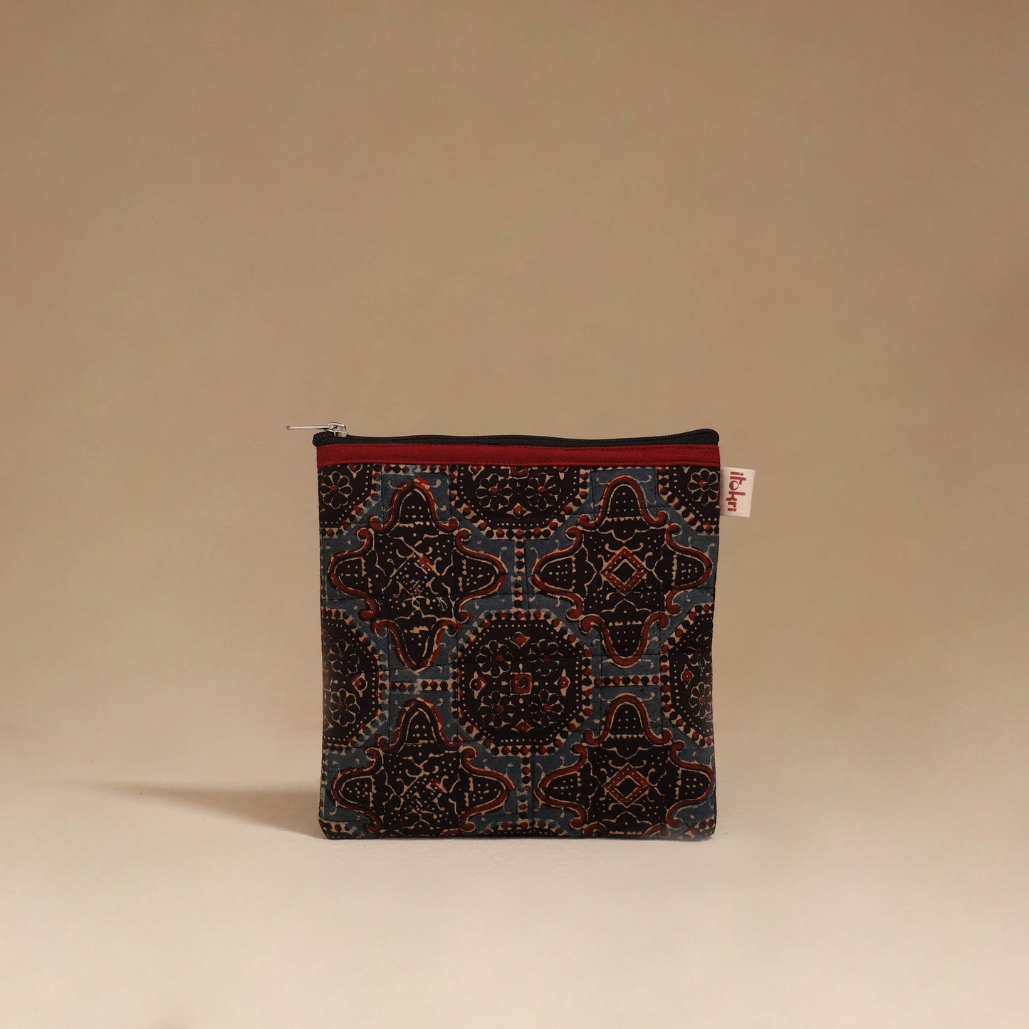 Handmade quilted utility pouch 53 - handcrafted