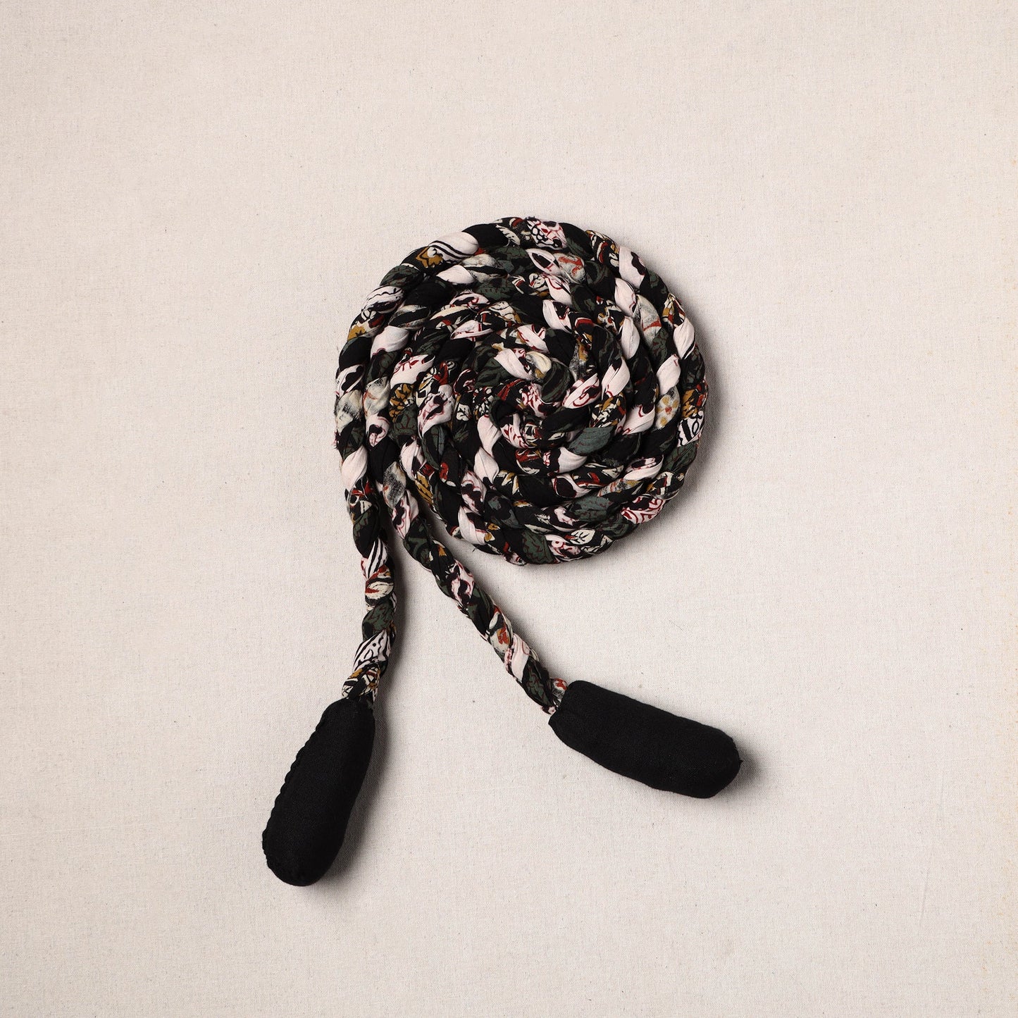 Handmade Upcycled Fabric Skipping Rope