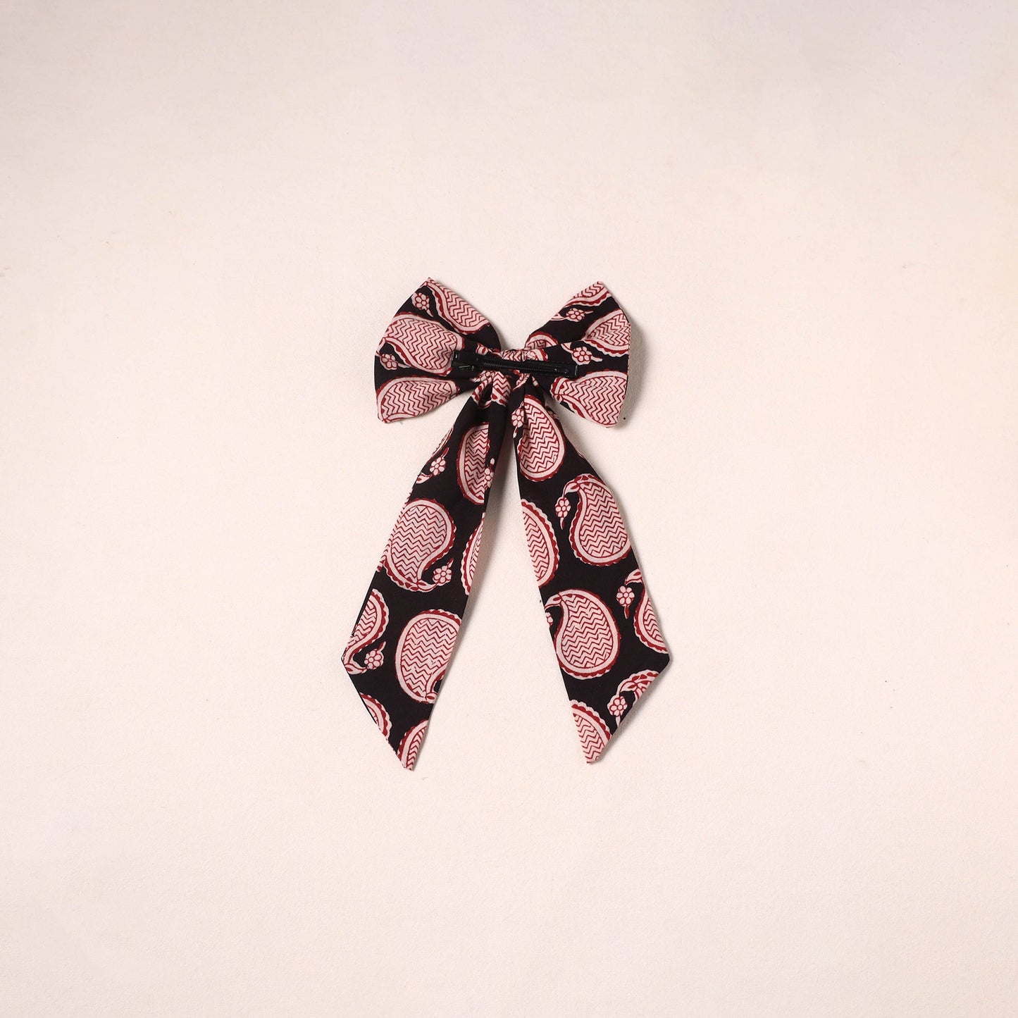 Handmade women’s bow hair clip 24 - handcrafted