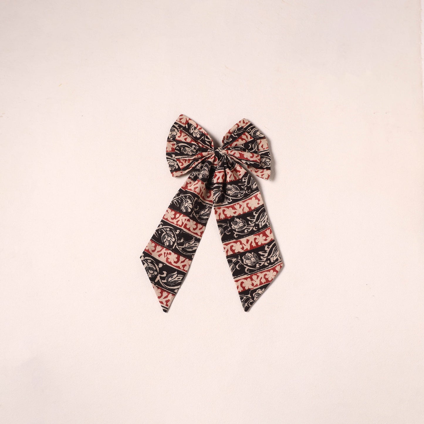 Handmade women’s bow hair clip 56 - handcrafted