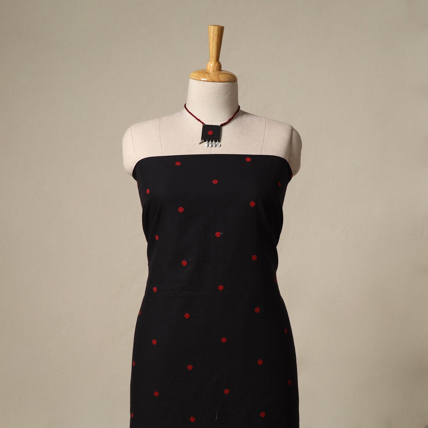 Jacquard cotton 2pc unstitched dress material