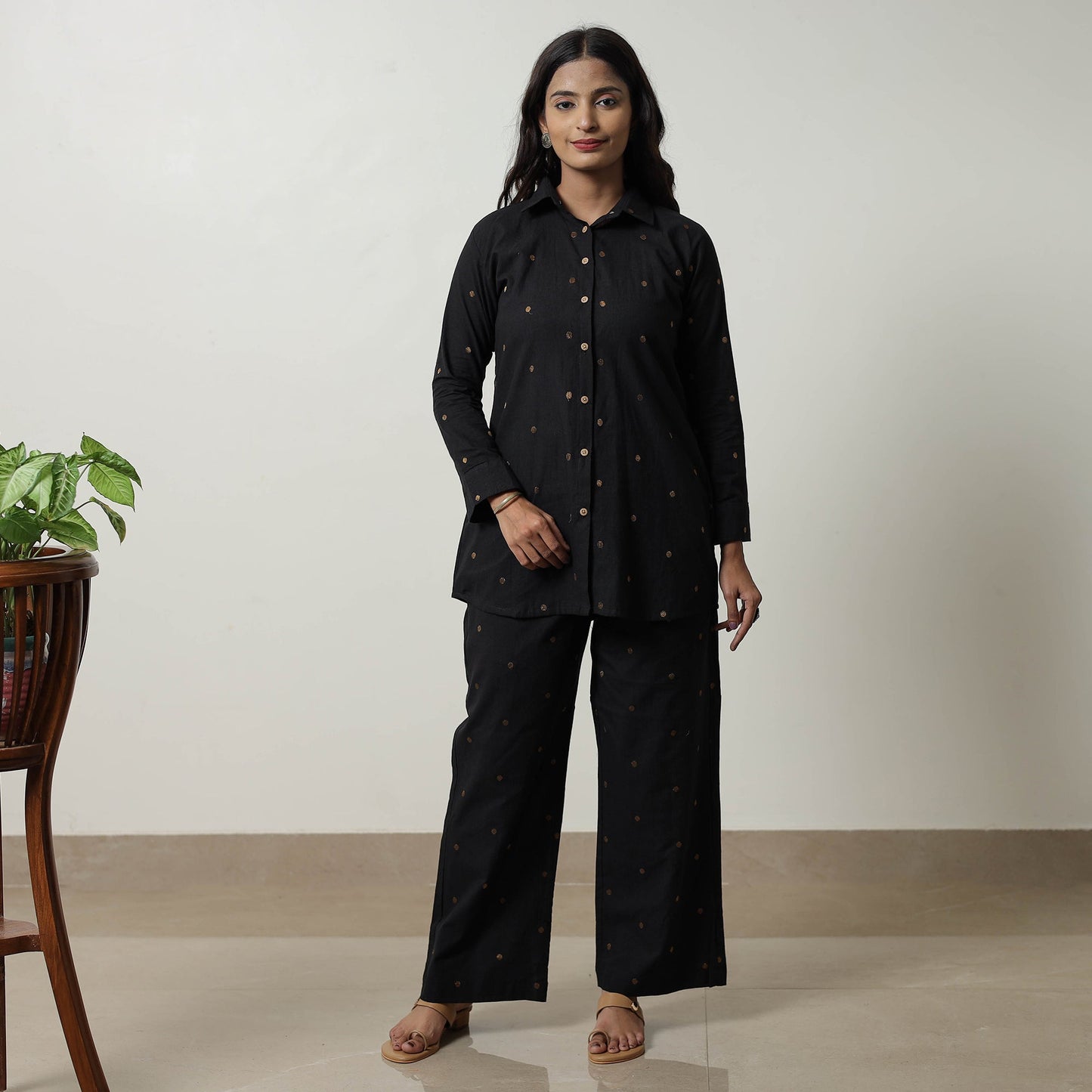 Jacquard Cotton Co-Ord Set 02 Online at iTokri.com