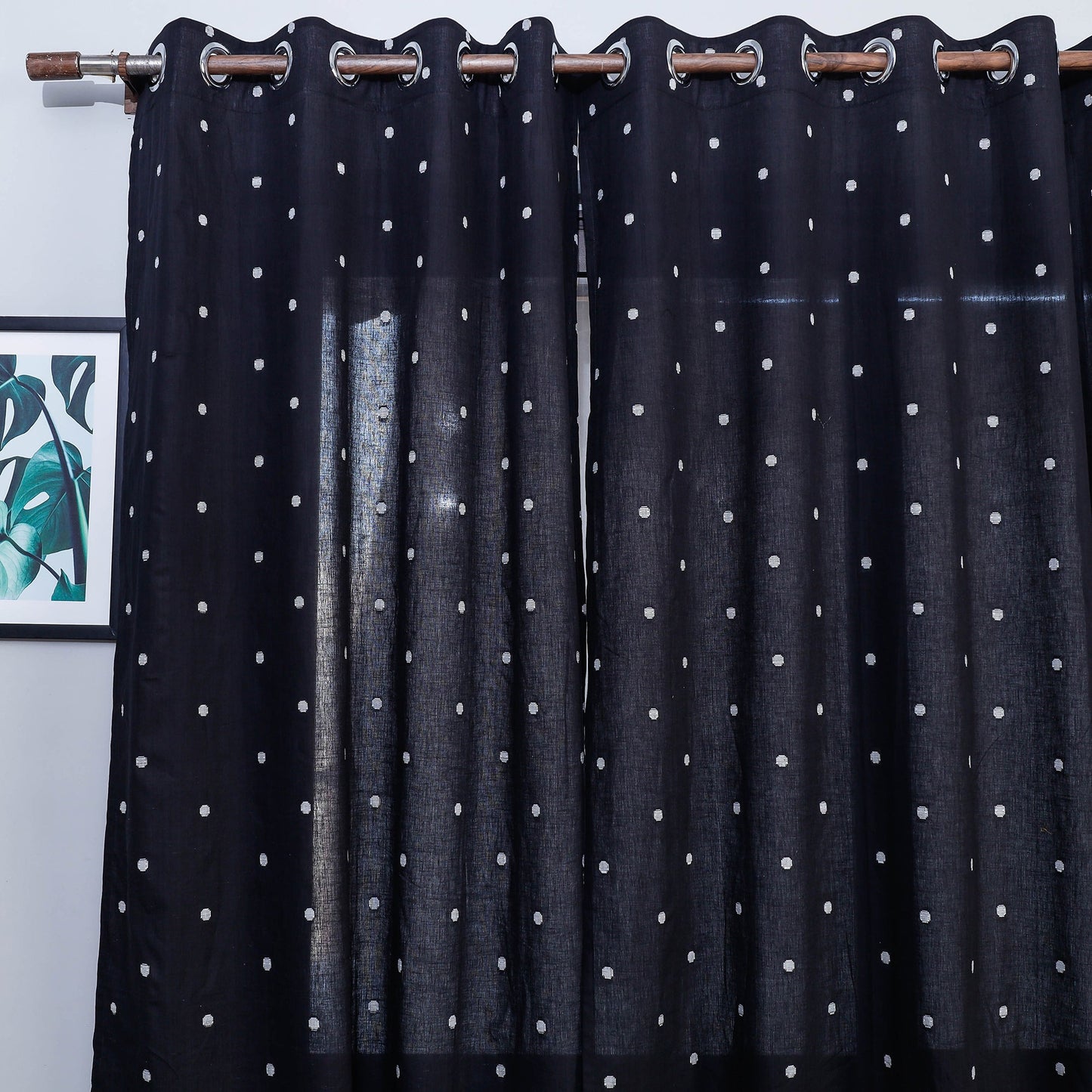Jacquard Weave Cotton Window Curtain Online at iTokri.com