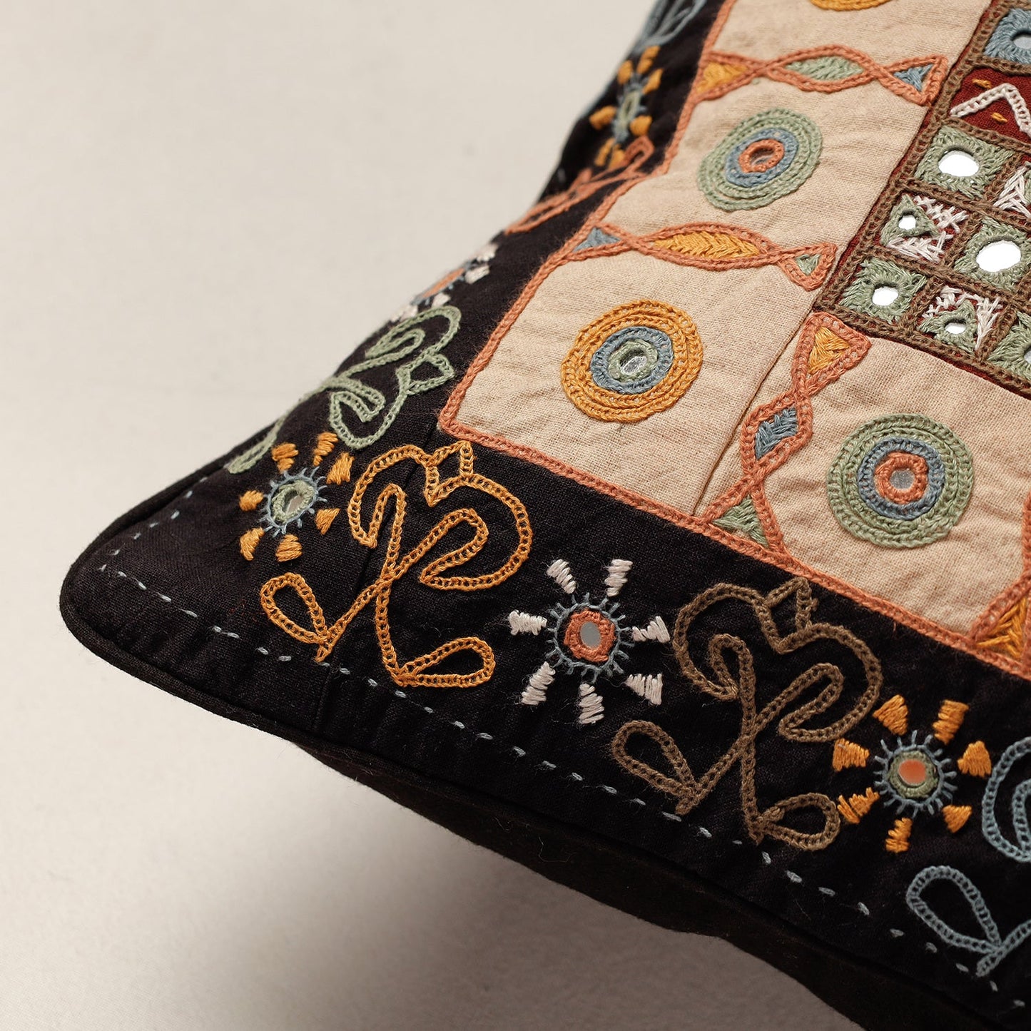 Hand Embroidery Cushion Cover