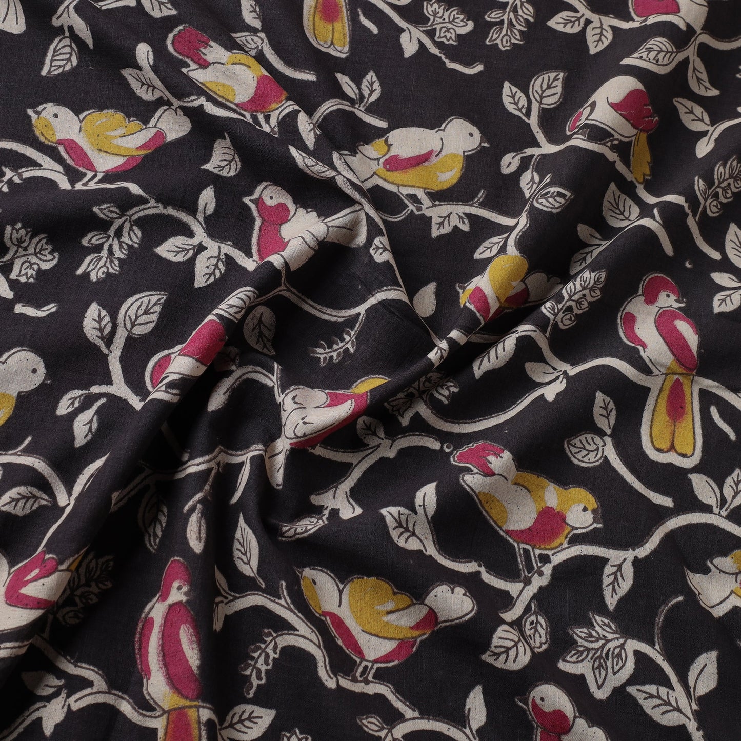 Kalamkari Printed Cotton Fabric 05