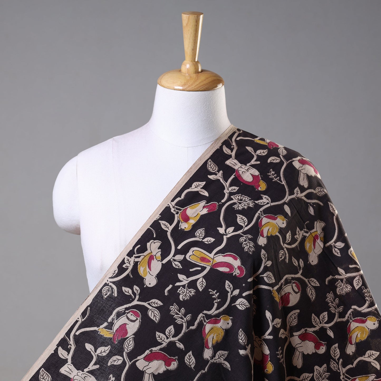 Kalamkari Printed Cotton Fabric 05