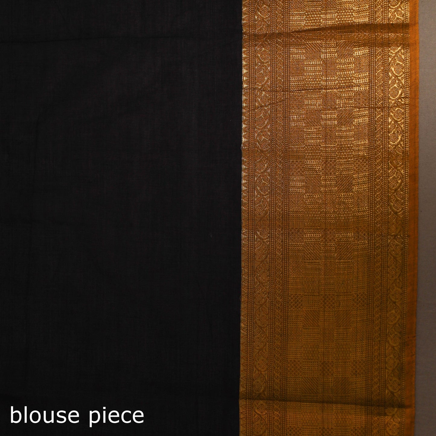 Black - kandangi buti chettinad cotton saree with border 55